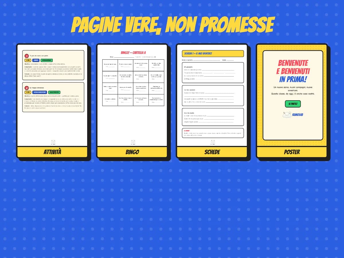 Kit di accoglienza «Benvenuti in Prima!» — anteprima 3 di 5