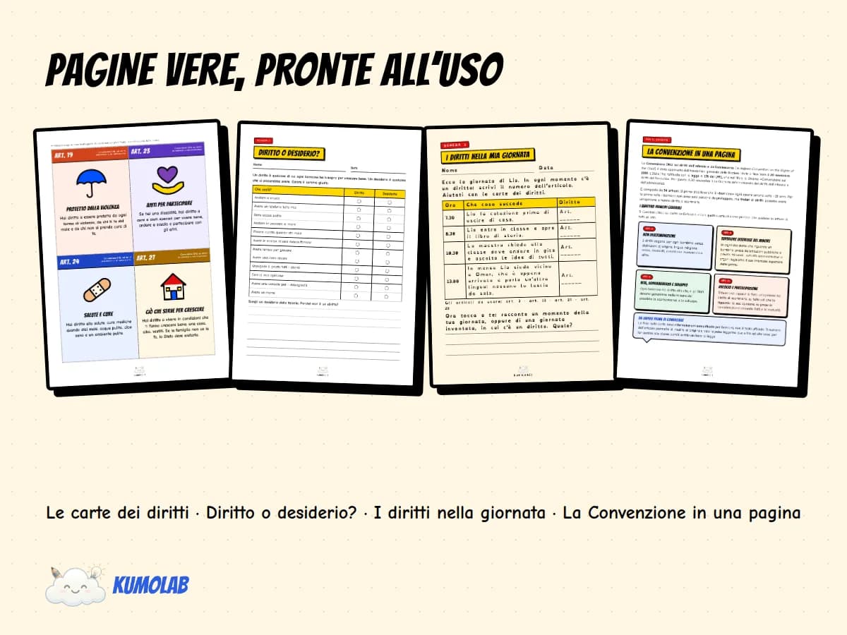Kit Educazione Civica «I Diritti in Tasca» — anteprima 3 di 5