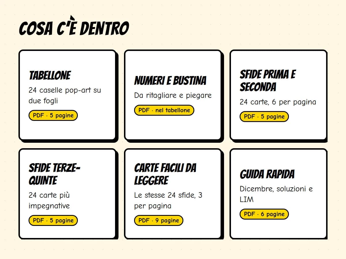 Kit Dicembre «Il Calendario dell’Avvento in Classe» — anteprima 2 di 5