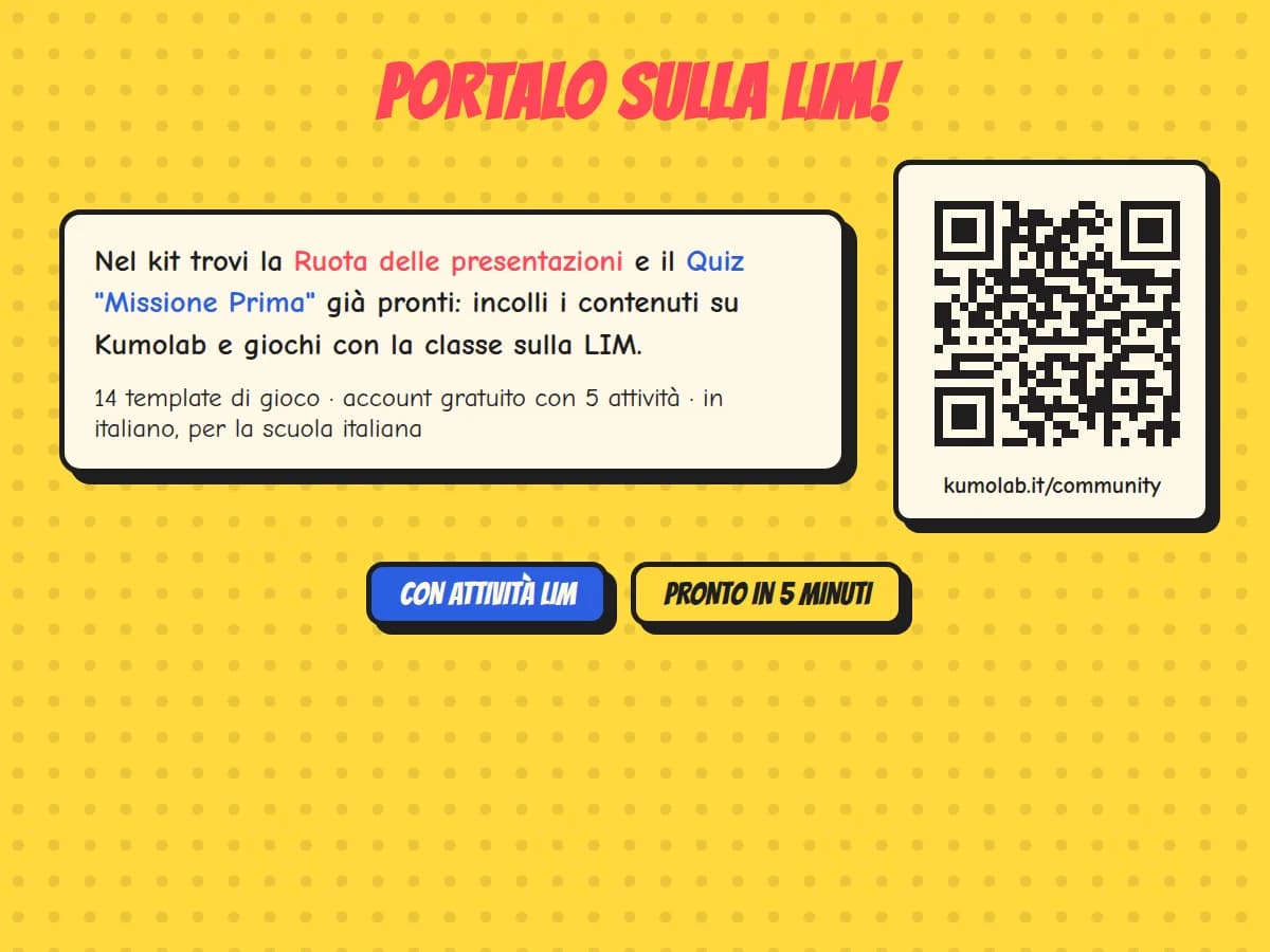 Kit di accoglienza «Benvenuti in Prima!» — anteprima 5 di 5