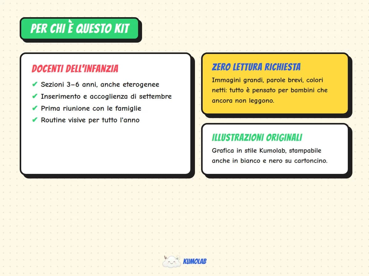 Kit di benvenuto «Primo Giorno Insieme!» — anteprima 4 di 5