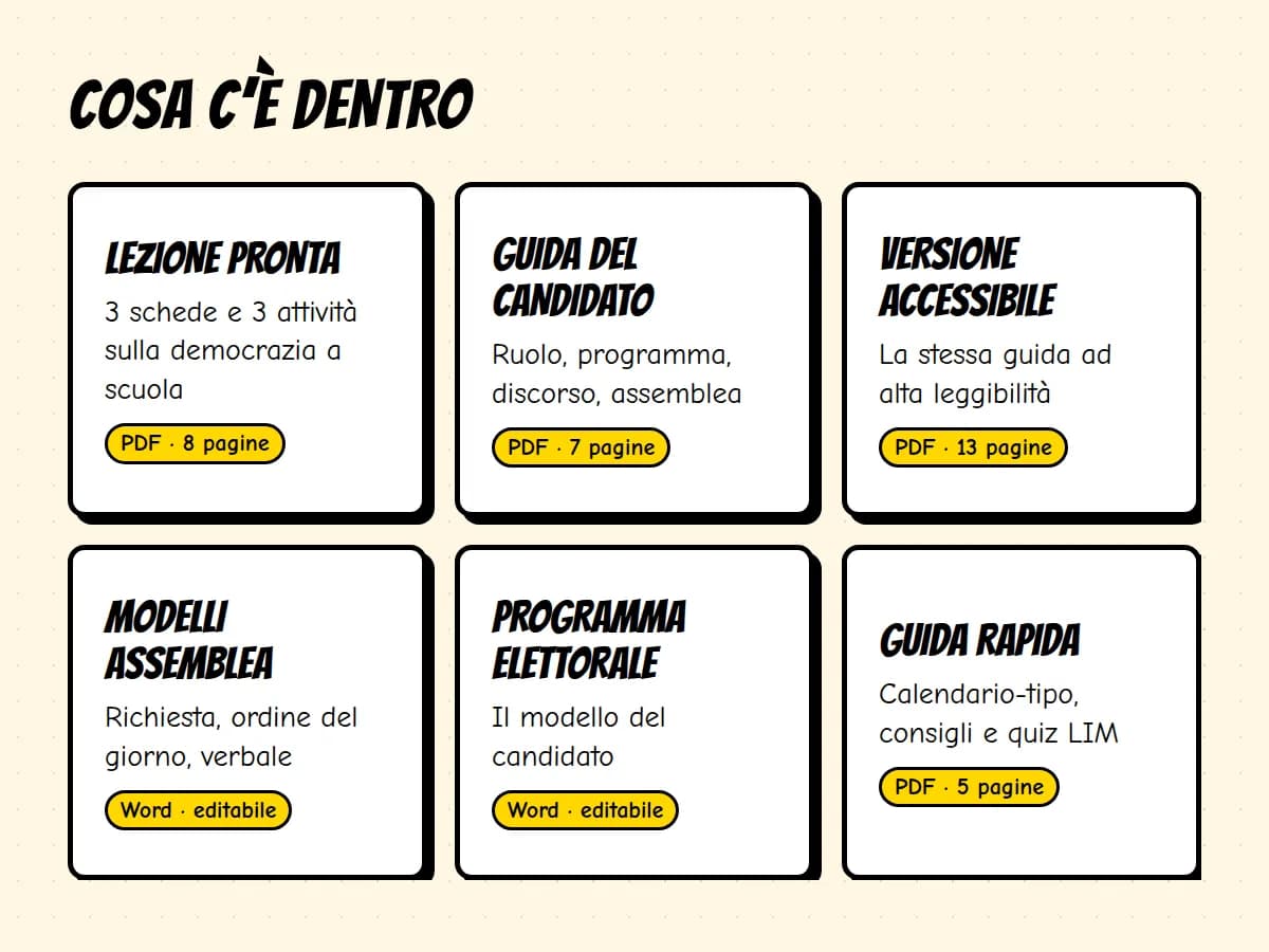 Kit Rappresentanti «Voce alla Classe» — anteprima 2 di 5