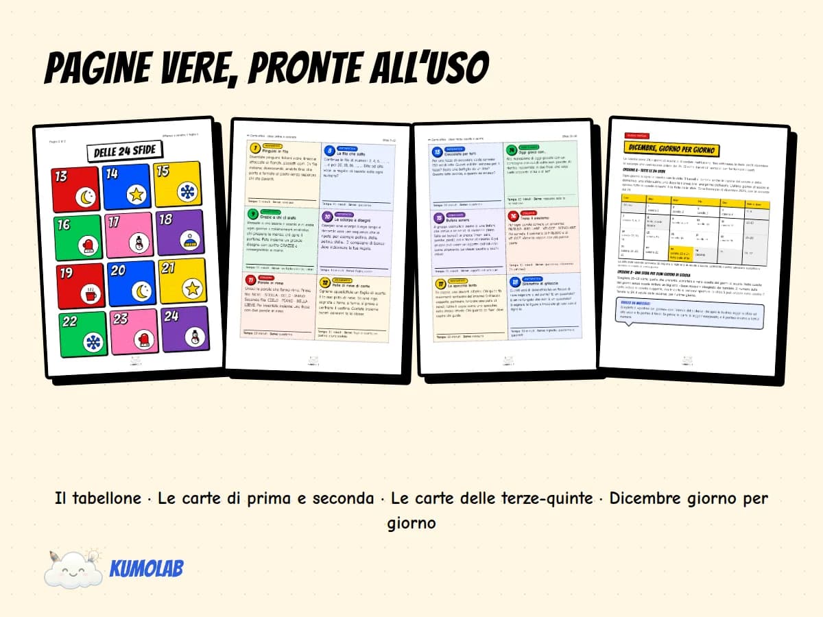 Kit Dicembre «Il Calendario dell’Avvento in Classe» — anteprima 3 di 5