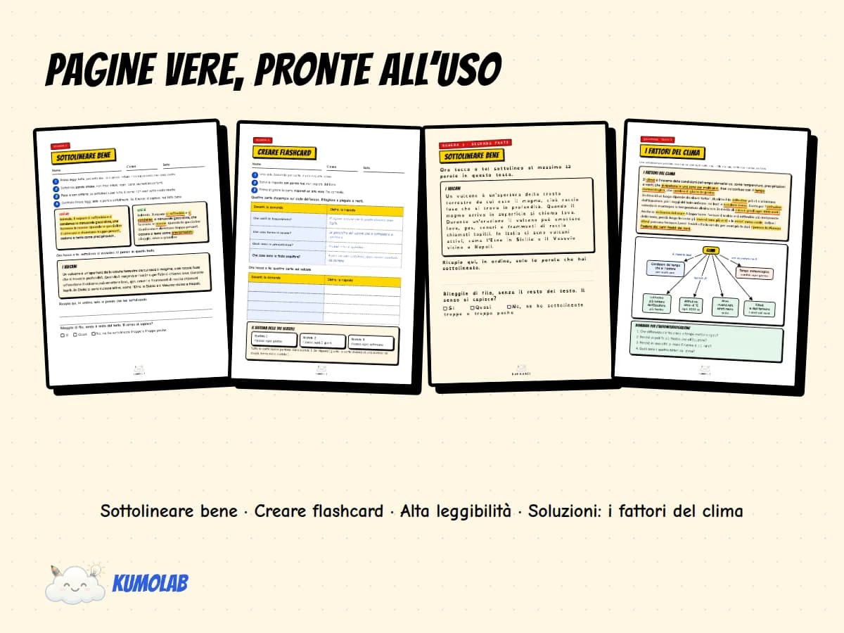 Kit Metodo di Studio «Impara a Studiare» — anteprima 3 di 5